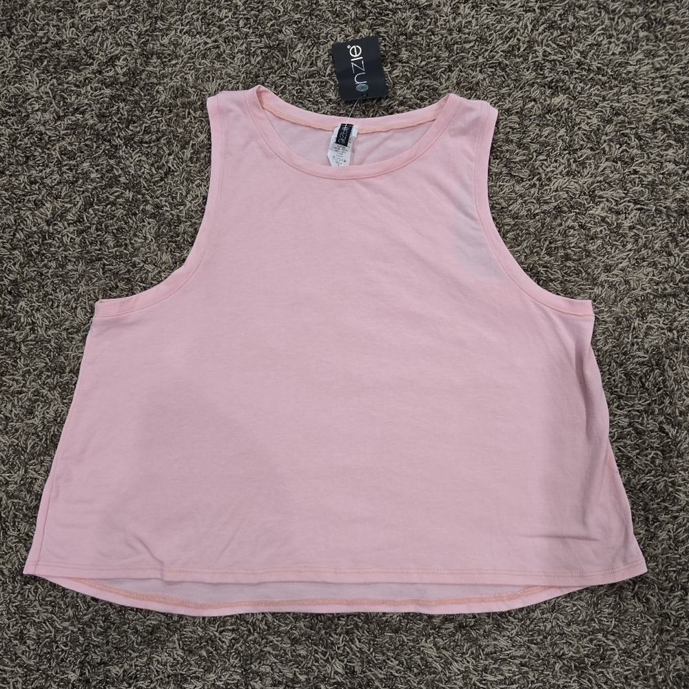 ONZIE Vintage Tank Top Pink Size M NWT